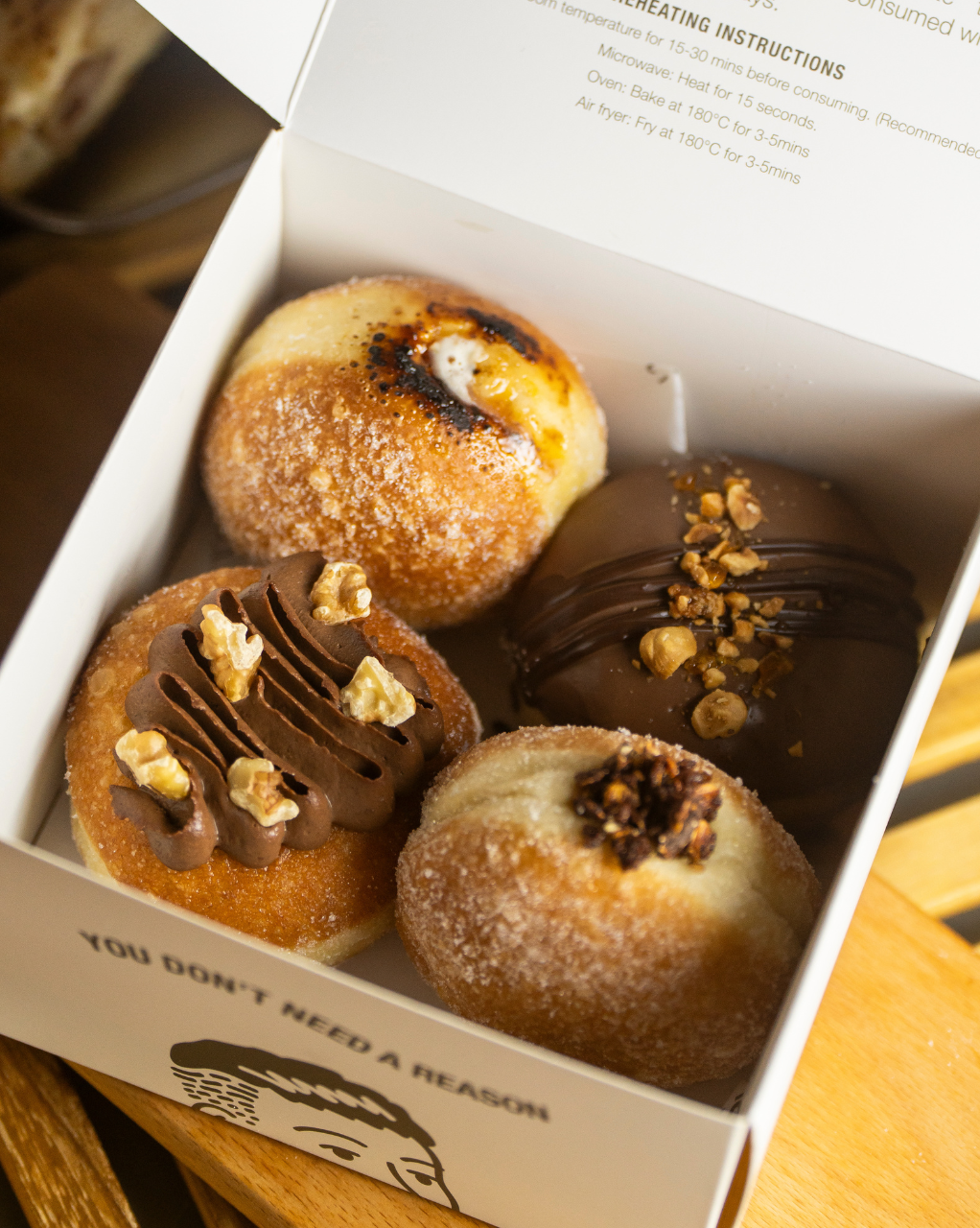 SPECIAL ASSORTED SOURDO'NUTS (Box of 4)