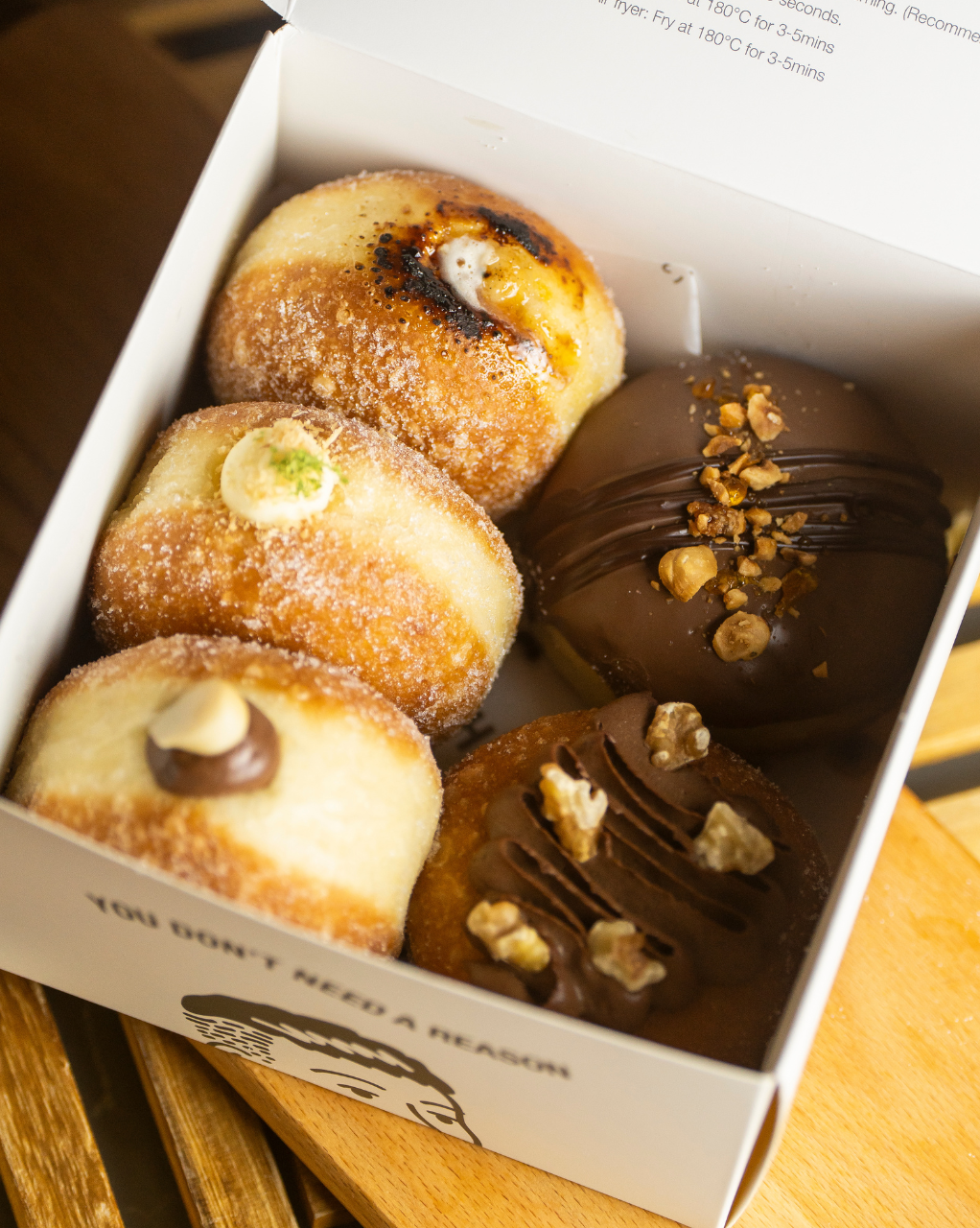 SPECIAL ASSORTED SOURDO'NUTS (Box of 5/10)