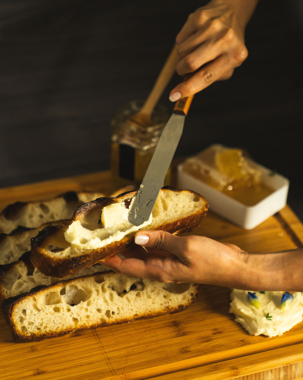 HONEYCOMB BRIE FOCACCIA