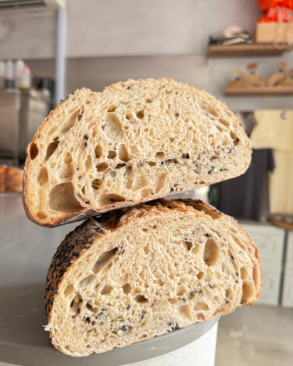 SEEDED SOURDOUGH